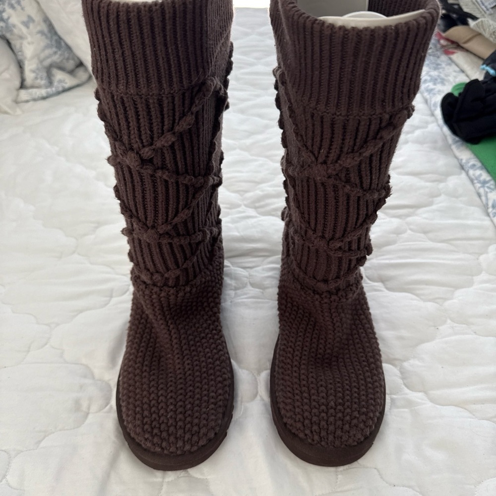 UGG Chocolate Knit Women's Boots